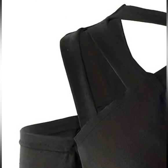 Boho crisscross neck comfy blouse - Picture 3 of 5